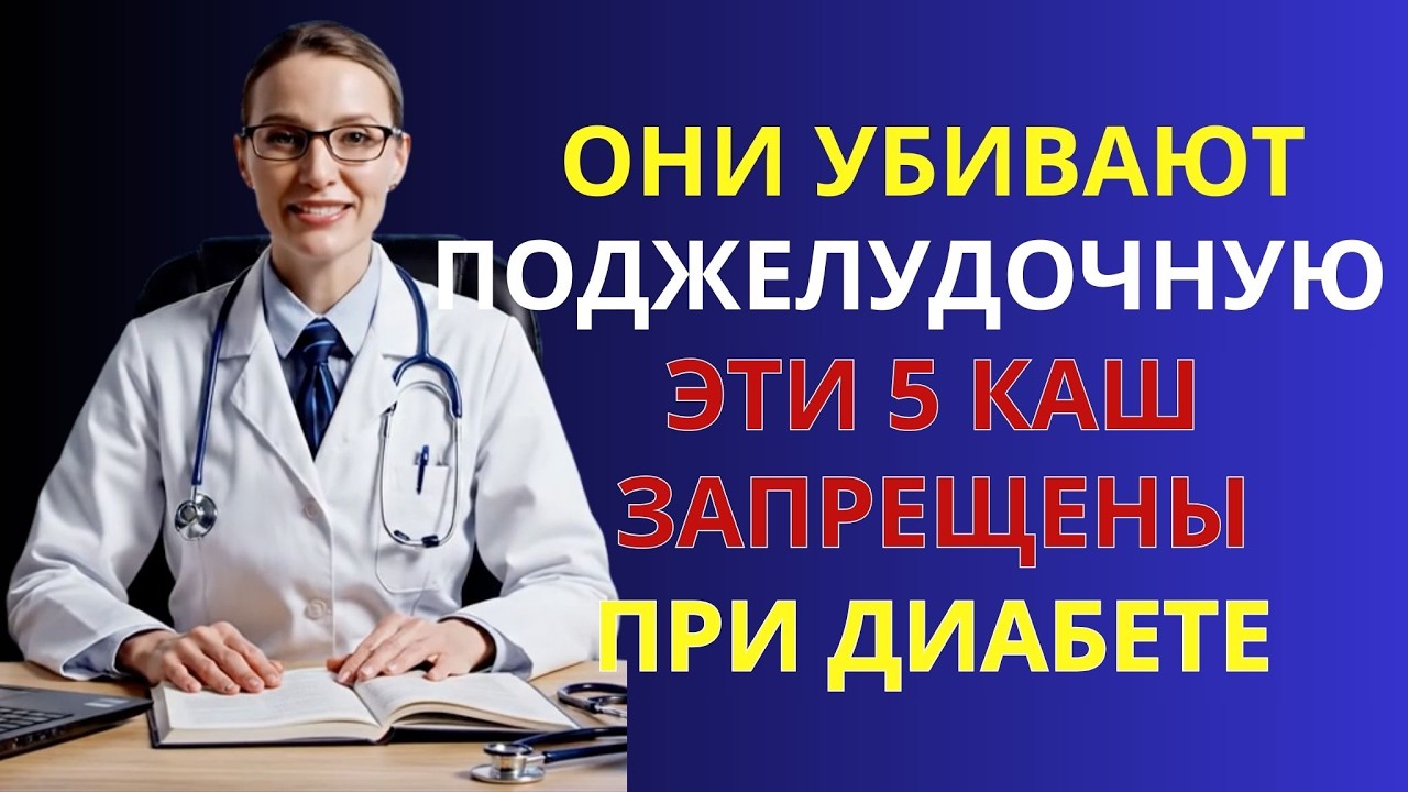 ✅Эти 5 каш опаснее белого хлеба! Диабетикам лучше не есть их