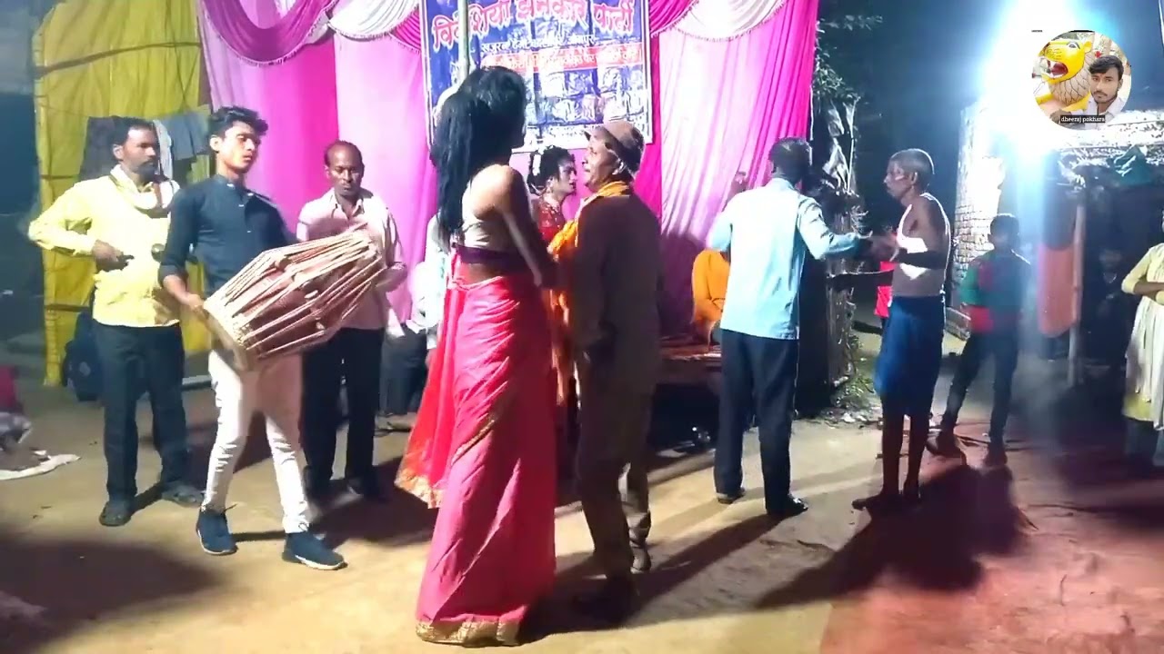 विदेशिया झंकार पार्टी धुआंधार मृदंग नाच सुंदर डांसर का जोरदार कमल का डांस मिरदंगी नंबर वन मृदंग बजाय