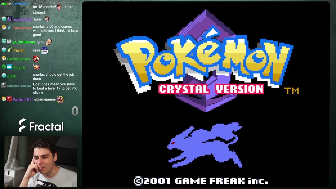 Pokemon Crystal Speedrun but I start with every Badge, HM and Key Item