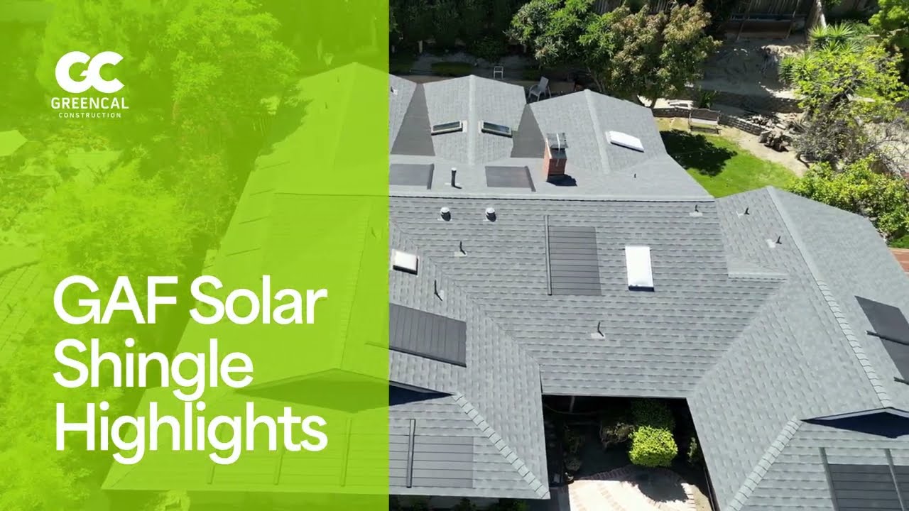 GAF Solar Shingles: The most stylish way to save