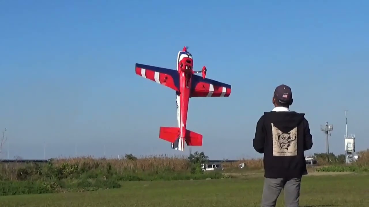 まだ調整中のNGその2        @skywing  @extra ng  @futaba  　@OS GT60 @EXTREMEFLIGHT 　@rc  @ラジコン飛行機　