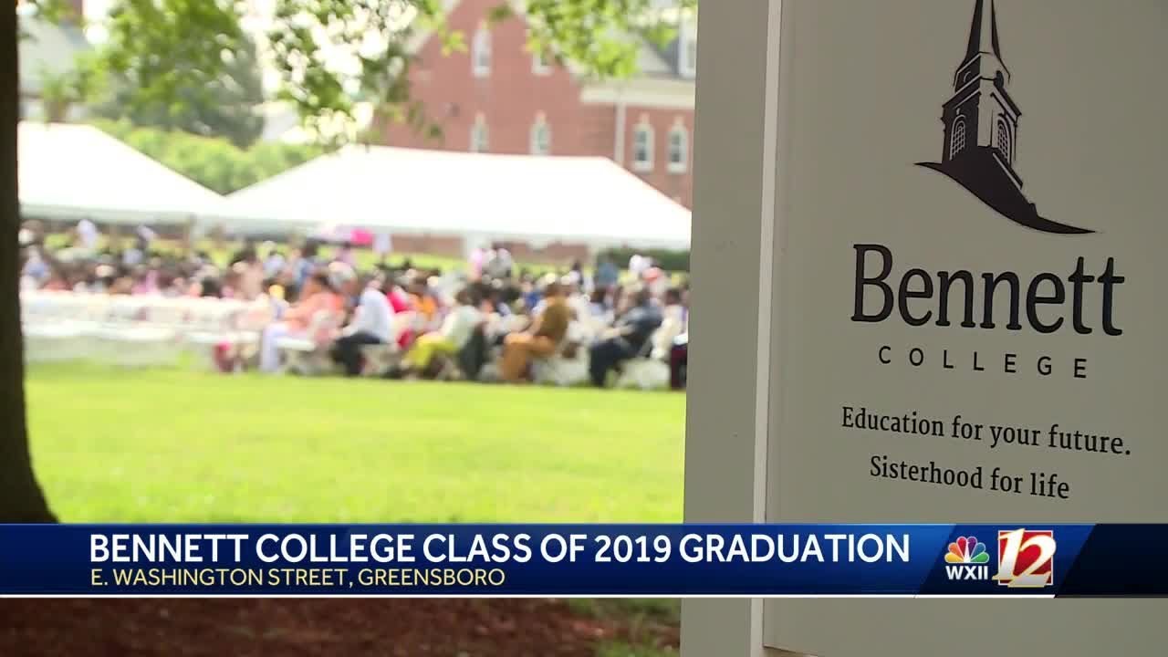 Bennett College class of 2019 graduates after school raises millions