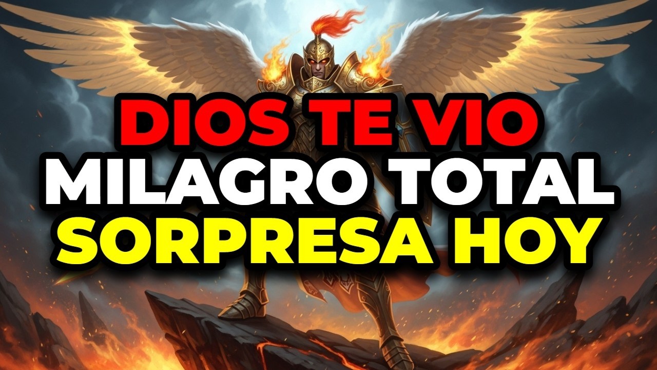 ELEGIDO, DIOS HA VISTO TU LUCHA EN EL SILENCIO Y PREPARA UN MILAGRO QUE TE SORPRENDERÁ.
