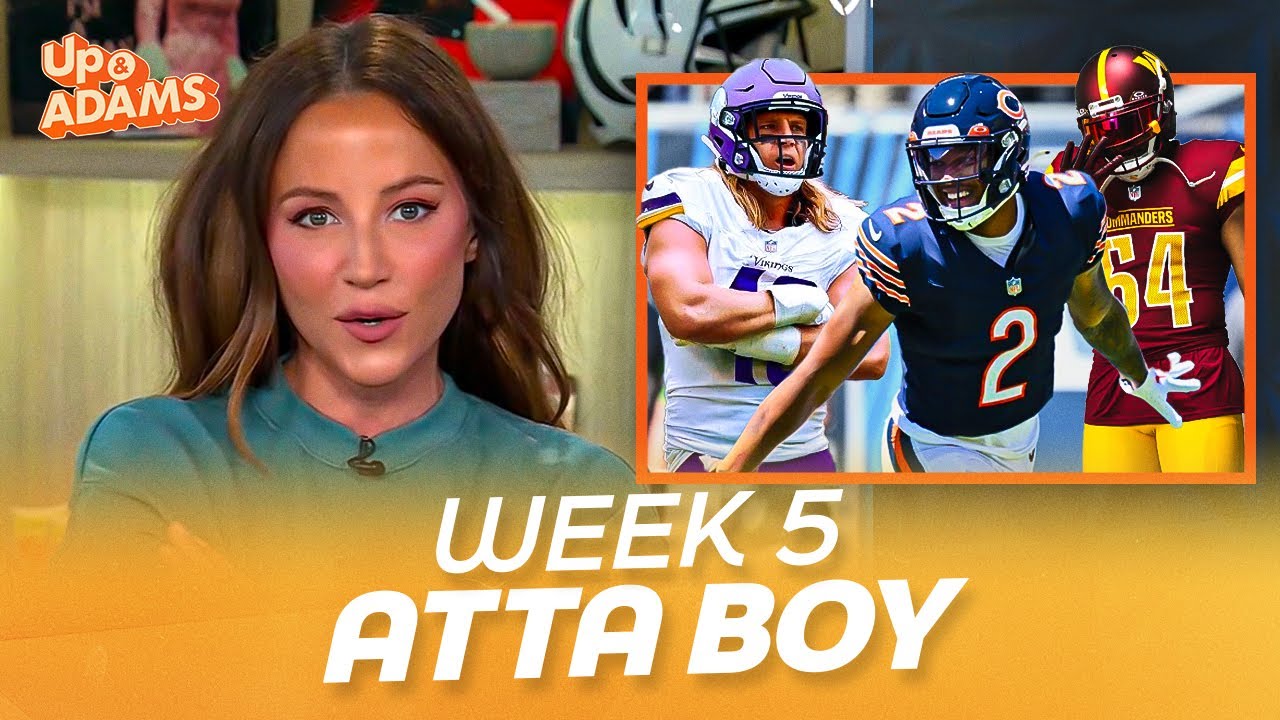 Kay Adams' Week 5 Atta Boys! DJ Moore, Bobby Wagner, & Andrew Van Ginkel!