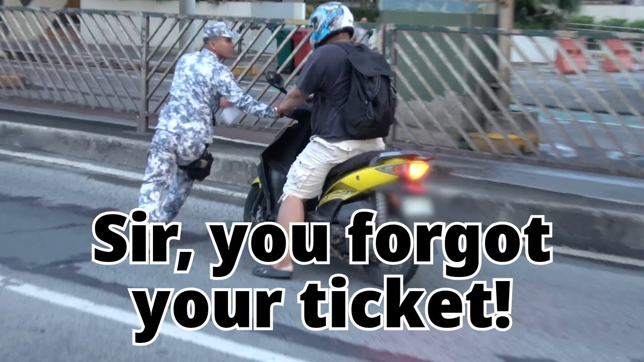 Violators run from enforcers on EDSA
