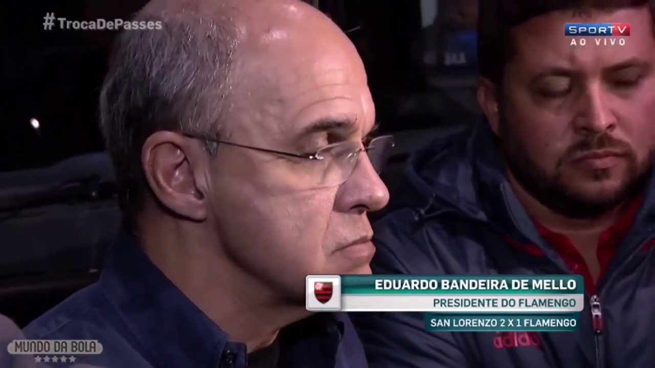 Bandeira de Mello discute ao vivo com Mauro Cezar Pereira ap&oacute;s elimina&ccedil;&atilde;o do Flamengo