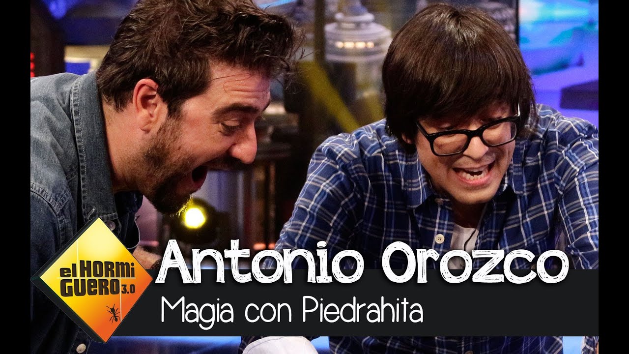 El Hormiguero 3.0 - Antonio Orozco se queda boquiabierto ante la magia de Piedrahita
