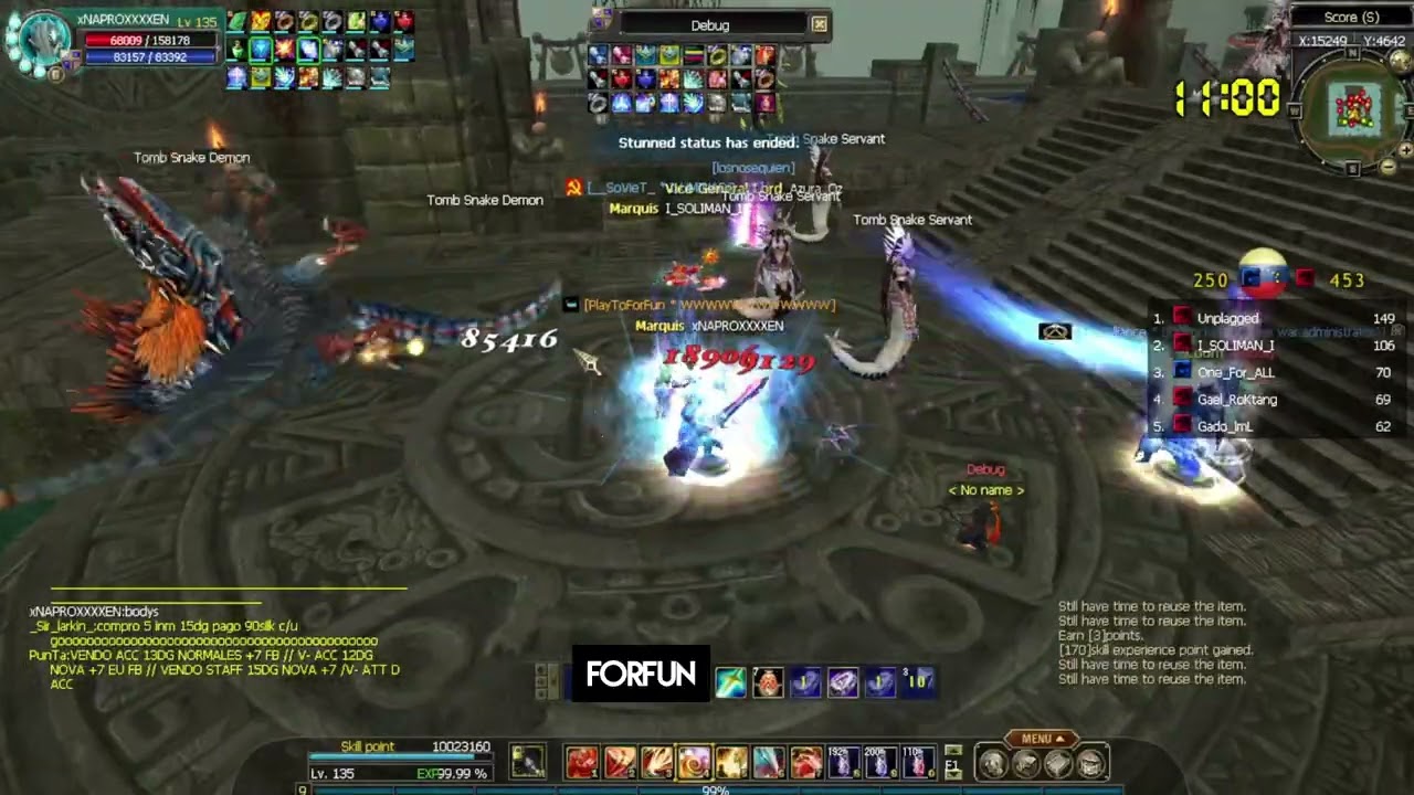 Battle Arena Silkroad Latino #13 ForFun Dual EU Warrior Rogue