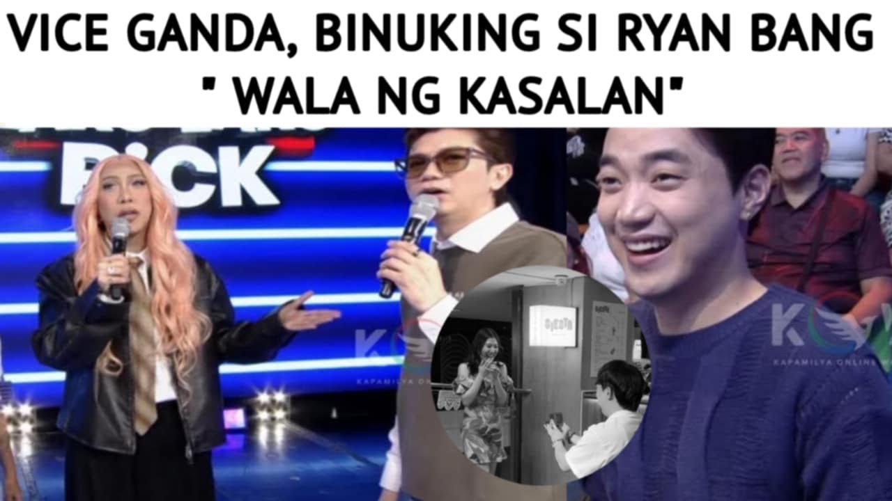 VICE GANDA BINUKING SI RYAN BANG, WALA NG KASALAN