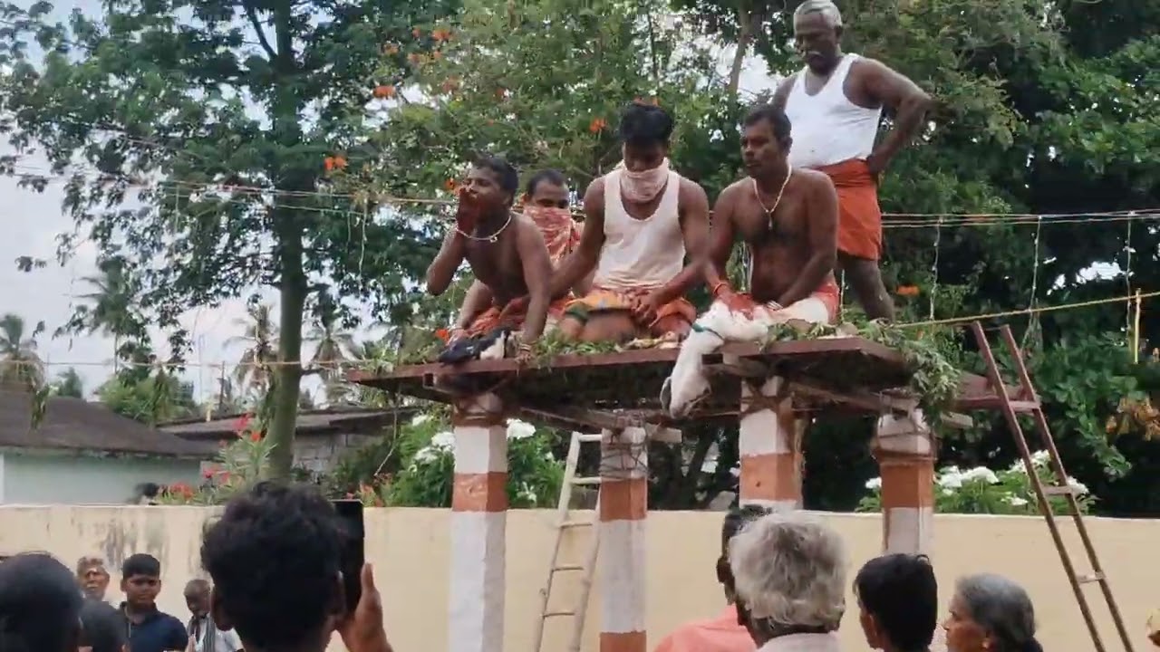அருள்மிகு ஊஞ்சவனத்து ஐயன் மற்றும் பாலமரத்து ஐயன் திருக்கோயில் பரண் பூஜை 🙏