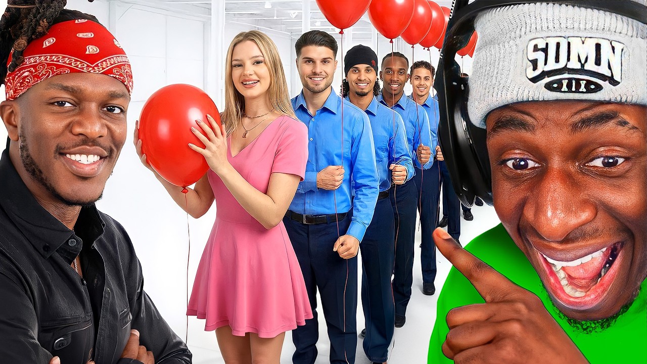 NO WAY SHE SAID THIS!?!? | KSI POP THE BALLOON: MEN EDITION