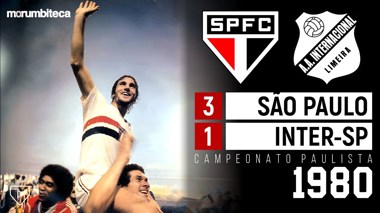 S&atilde;o Paulo 3x1 Inter-SP | 1980 | A REMONTADA VITAL PARA O T&Iacute;TULO!🏆