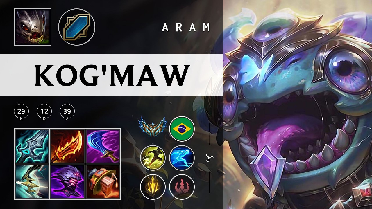 Kog'Maw ARAM - BR Challenger Patch 26.03