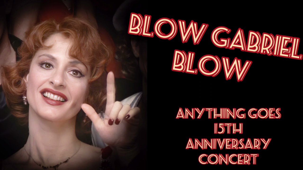 Patti LuPone Singing Blow Gabriel Blow Anything Goes 15th Anniversary Lincoln Center