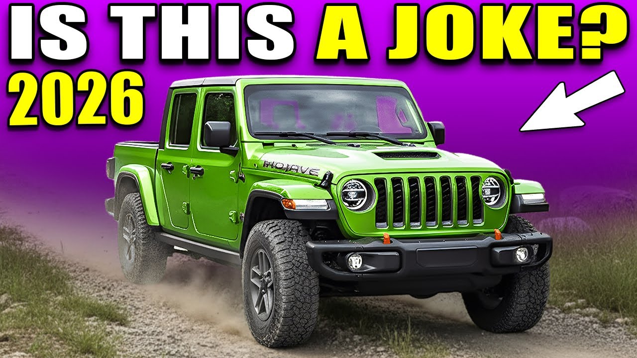 Все 6 спорных изменений в Jeep Gladiator 2026 года подробно объяснены!