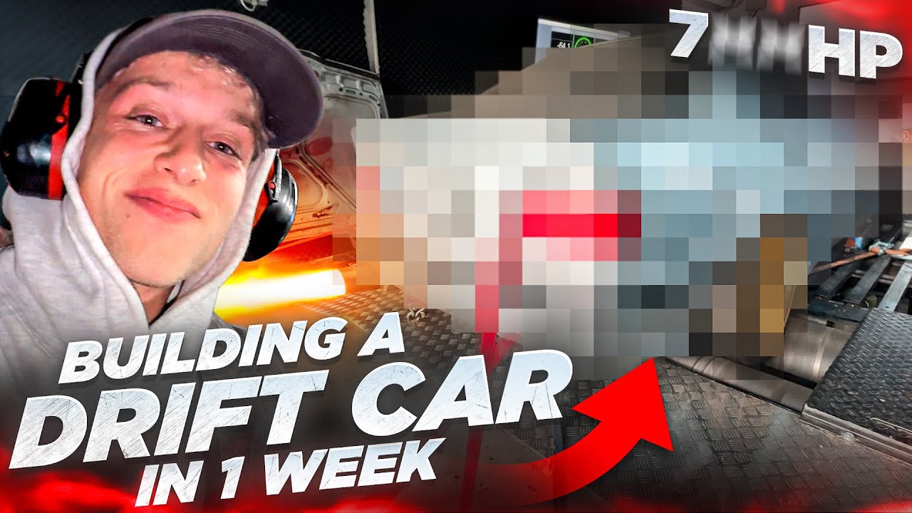 Building my first proper 700+ HP DRIFTCAR in only 7 DAYS!