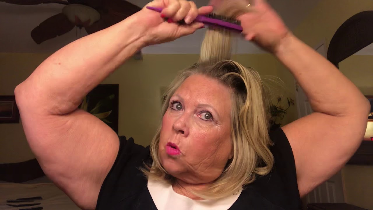 How I get volume with my aging fine hair using the InStyler