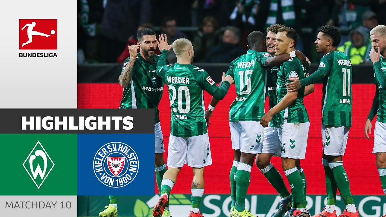 Last-Minute Winner! | SV Werder Bremen - Holstein Kiel 2-1 | Highlights | Matchday 10 &ndash; Bundesliga