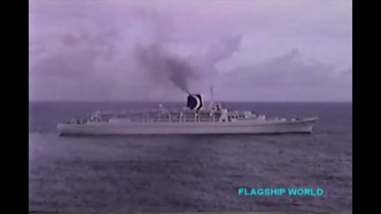 TSS Festivale Horn & Departure Sailaway (1993)