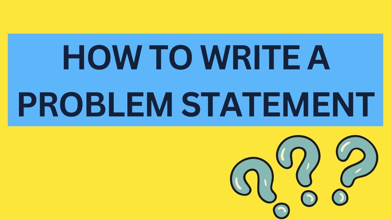 How to Write a Problem Statement | MIM Technovate