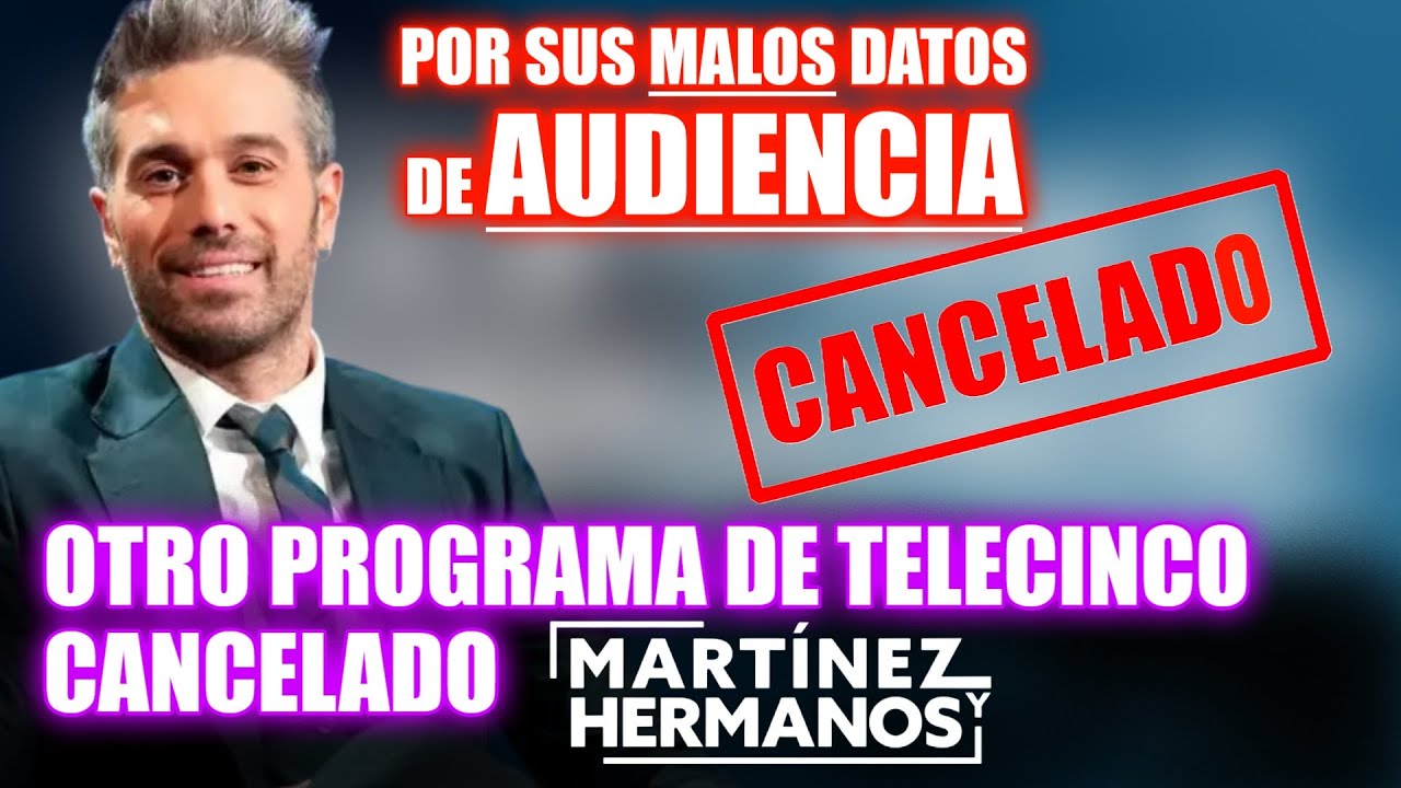 🚨 &iexcl;&Uacute;LTIMA HORA! Mediaset toma DR&Aacute;STICA decisi&oacute;n: CANCELAN PROGRAMA por P&Eacute;SIMA audiencia