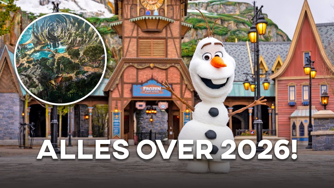 Disneyland Parijs Onthult ALLES: Frozen, Lion King & Nieuw Gebied!
