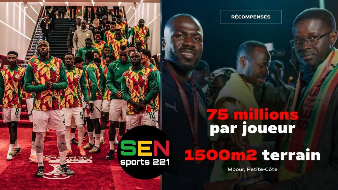 Joueurs ak Staff yi ba ci Ministère des sports ñépp tekki nañu millions yu bari