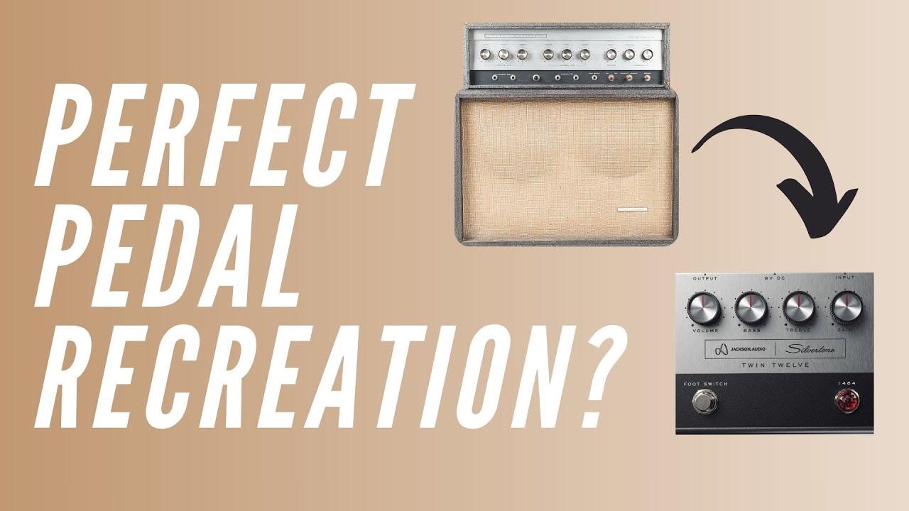 Jackson Audio 1484 Twin Twelve - Silvertone Amp in Pedal Form