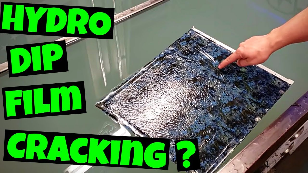 Hydro Dip film cracking or folding? Plus the right way to roll Tumblers!