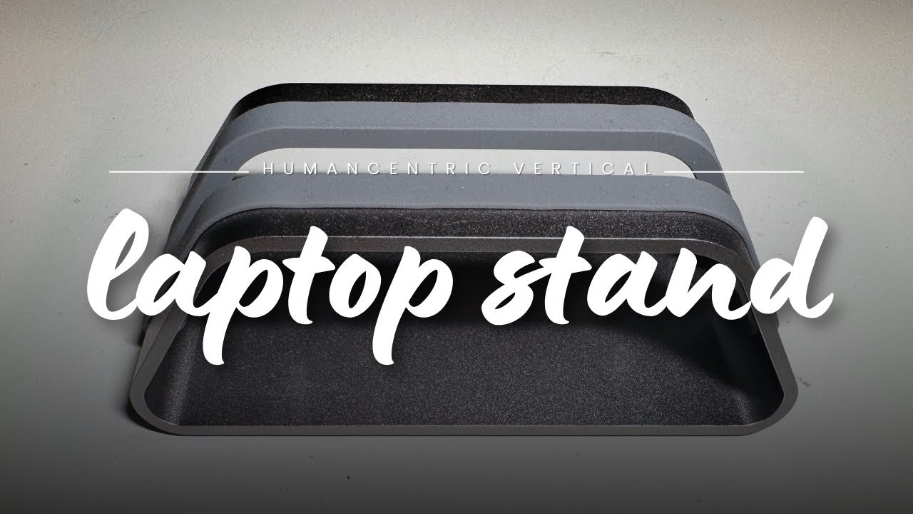 Transform Your Workspace! HumanCentric Vertical Laptop Stand Review 🌟