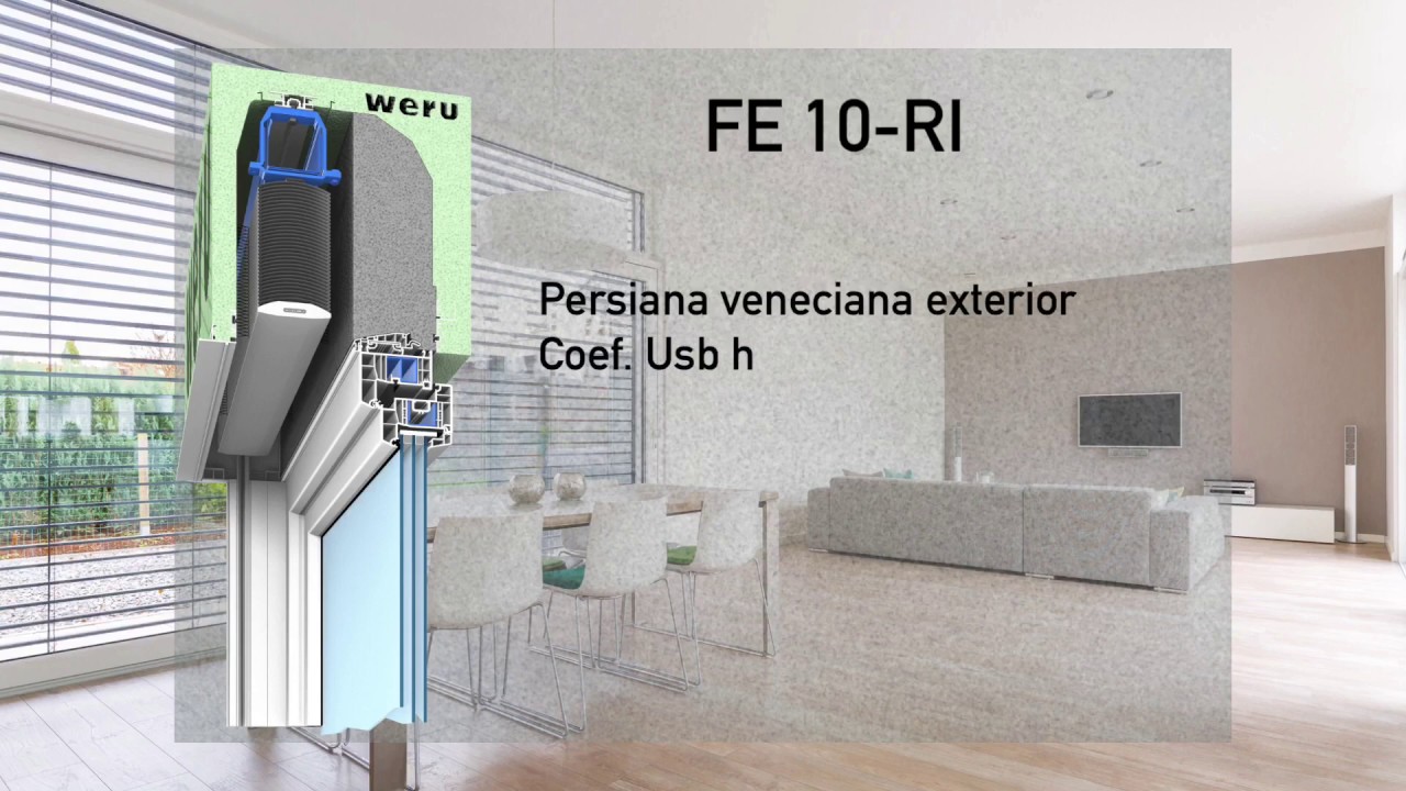 Cajones de persiana FE 10 de WERU