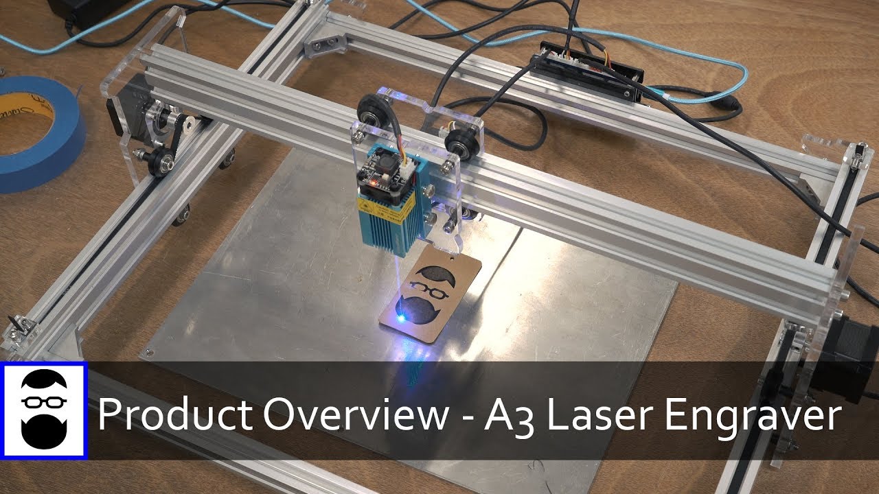 Product Overview - EleksMaker A3 Laser Engraver