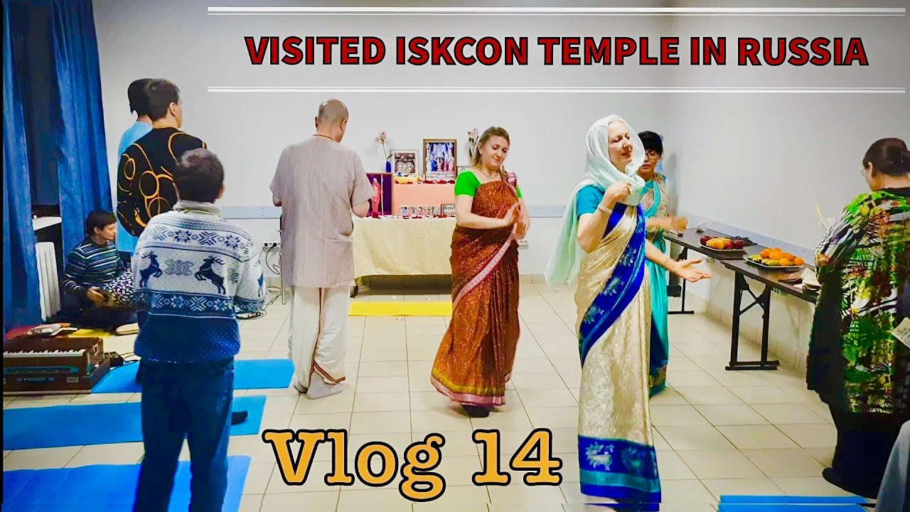 ISKCON TEMPLE 🏛️ IN YOSHKAR OLA RUSSIA 🇷🇺.