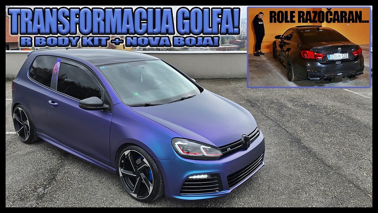 STRAŠNI GOLF 6 JE SASTAVLJEN - R BRANICI + NOVI WRAP! POKUŠALI SMO VRATITI M4...