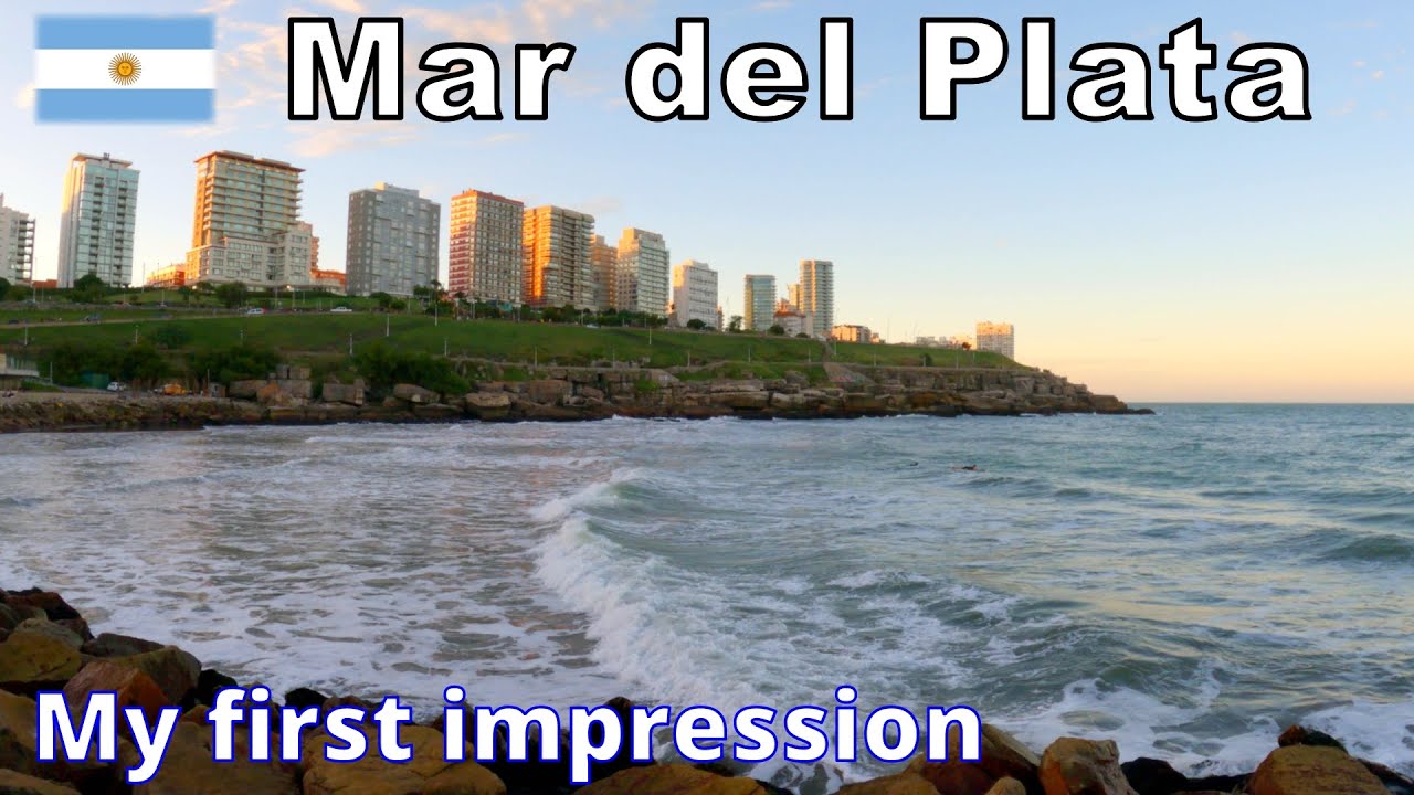 🇦🇷 Mar Del Plata Argentina Walk and Talk #1 My first impression!