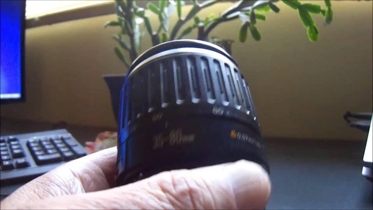 MAKE A Canon Macro Lens From ..35-80mm EF Lens
