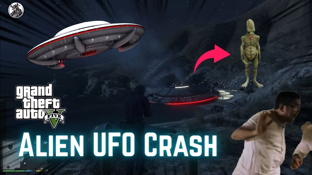 Michel Disguised As Cop, Expose UFO Crash landing, FBI Secret On UFO Crash Landing  #gta5 #alien