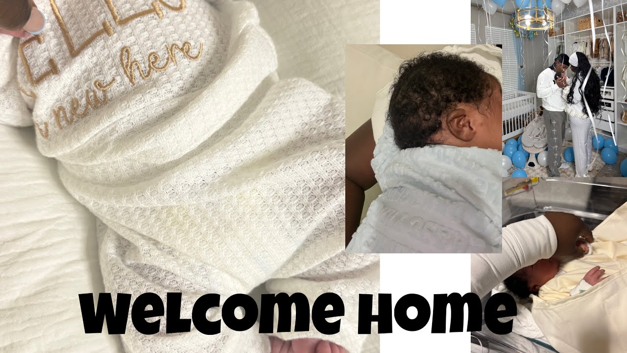 Welcome home  / Yo ba Nou baby boy poun al lakay sipriz chef la fe nou 🤍