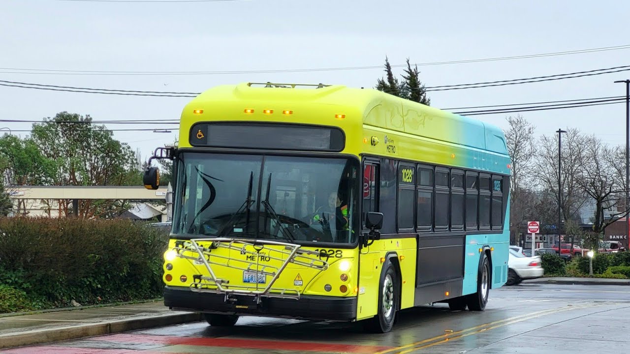 Ride on a King County Metro 2025 Gillig Low Floor + #1028