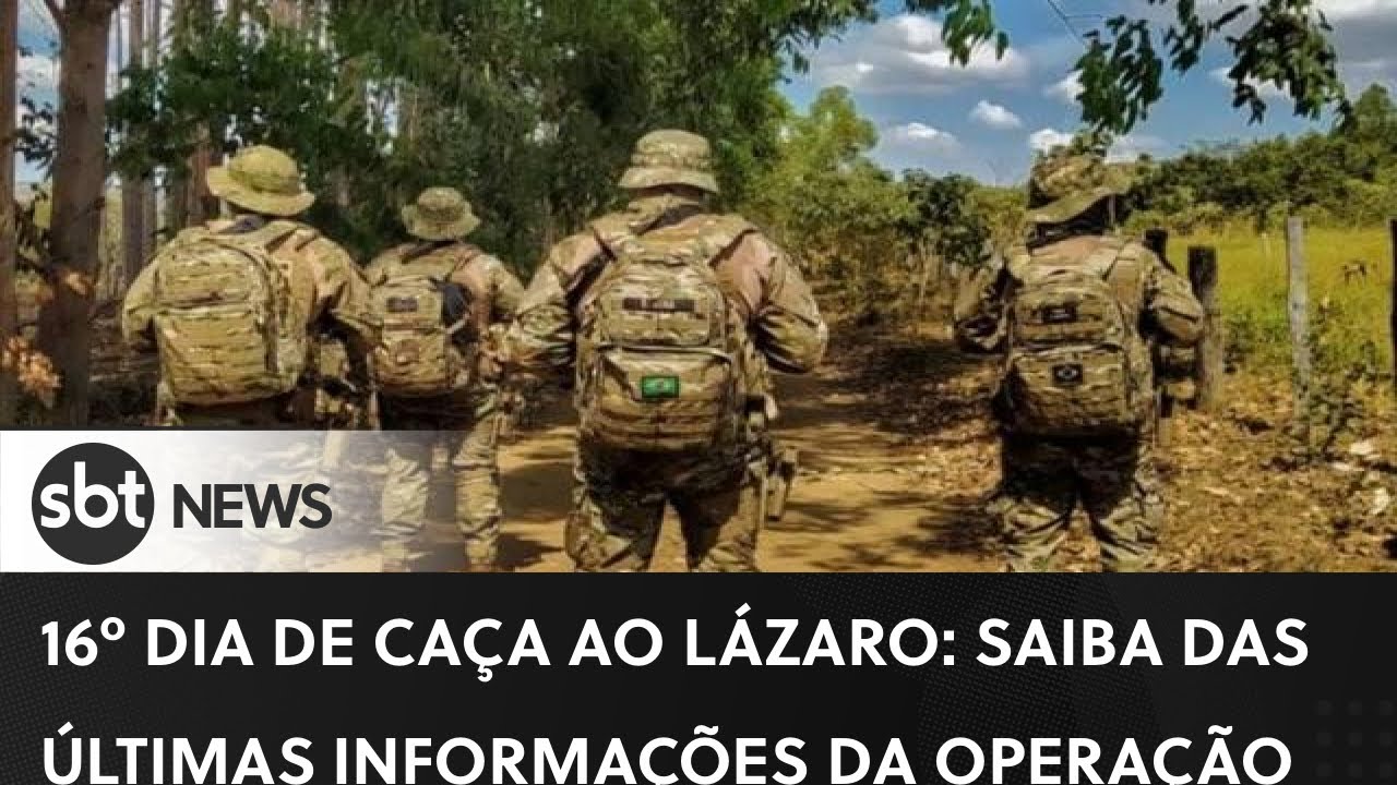 16º dia de buscas por Lázaro Barbosa: confira as últimas informações | SBT News