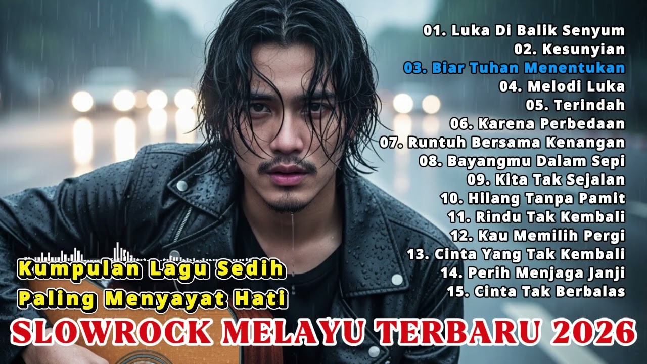 LAGU SLOW ROCK PALING SEDIH TERBARU 2026 – MENYAYAT HATI & BIKIN NANGIS 😭 LUKA DIBALIK SENYUM