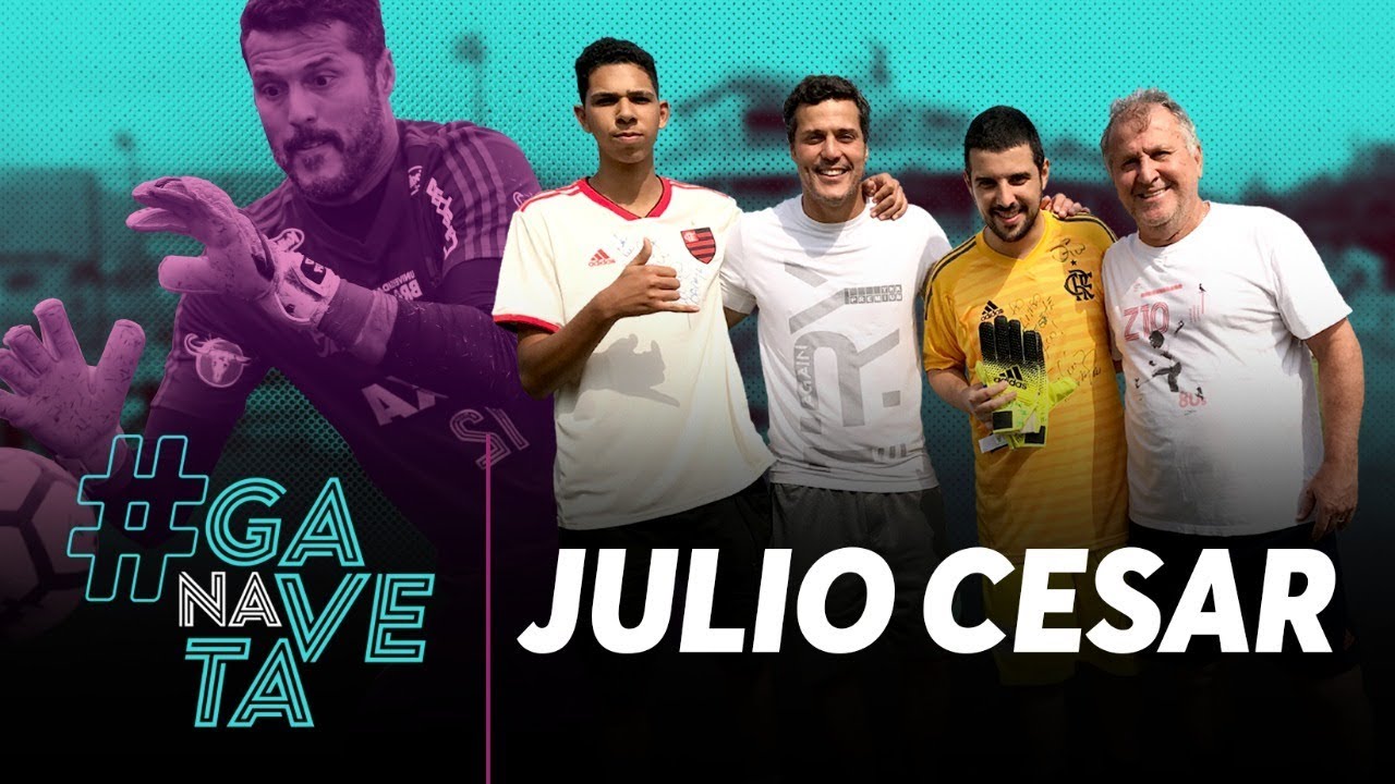 NA GAVETA #14 - JULIO CESAR - Desafio de falta | Canal Zico 10