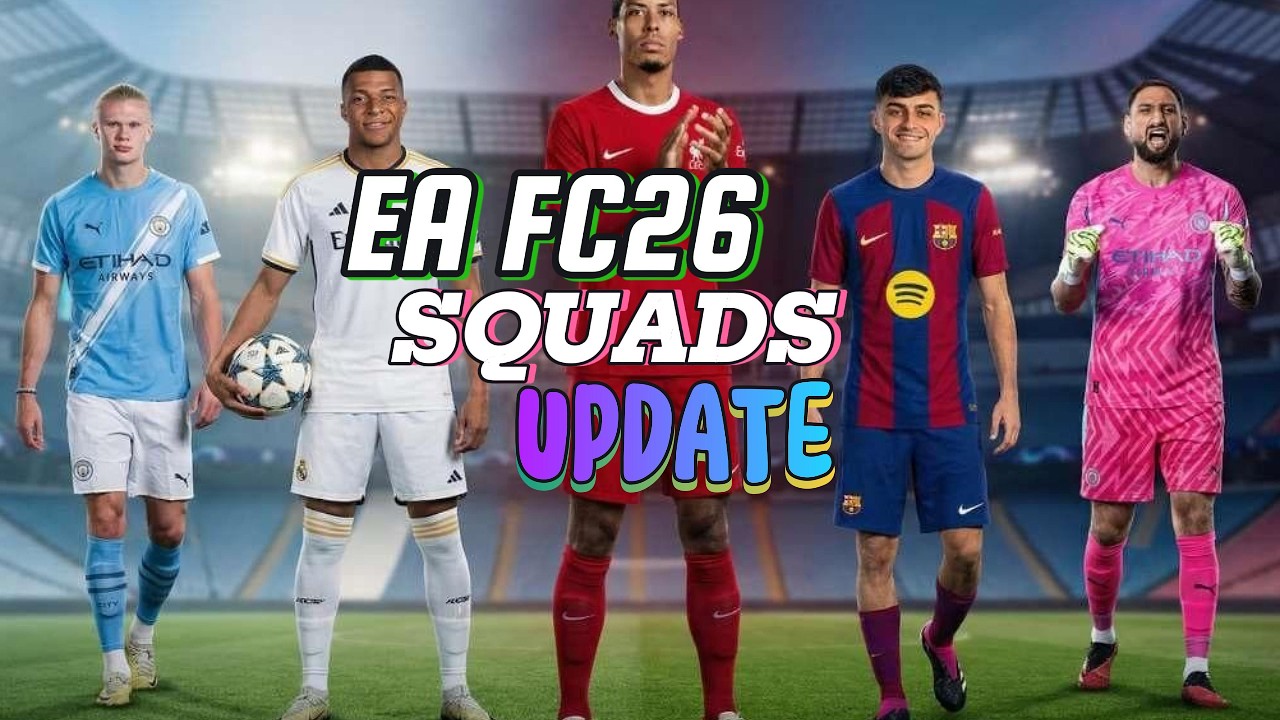 FC26 HOW TO DOWNLOAD AND UPDATE SQUADS