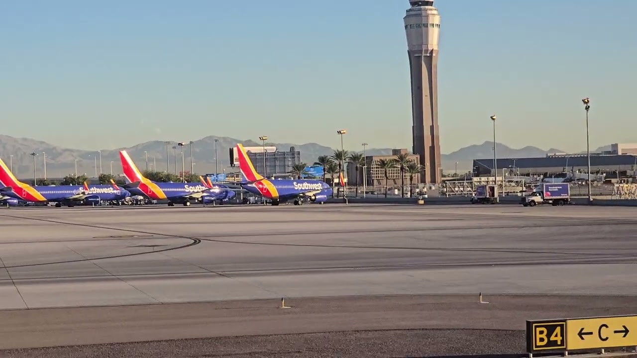 Landings: Landing In Las Vegas On American Airlines A321neo