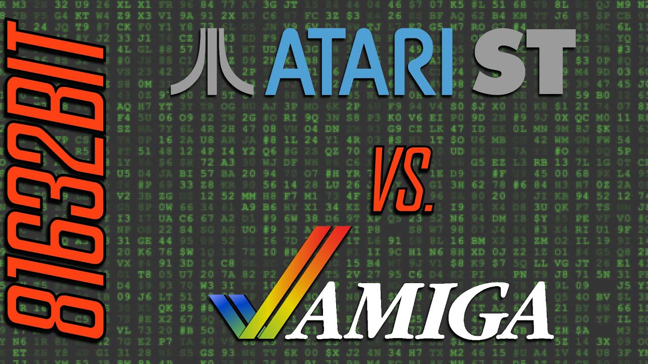 Atari ST vs Commodore Amiga: 40 Years!