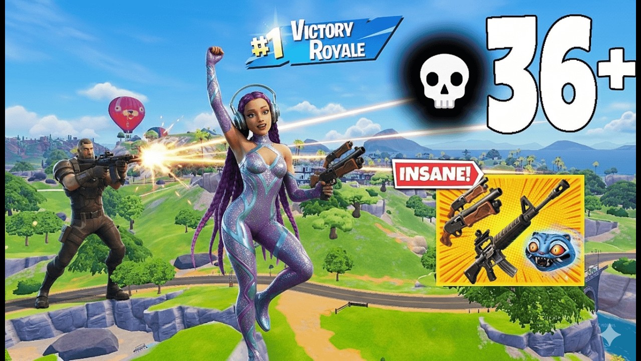Insane 30+ Kill Solo vs ? in Zero Build  (PC) – Chapter 7 Season 1