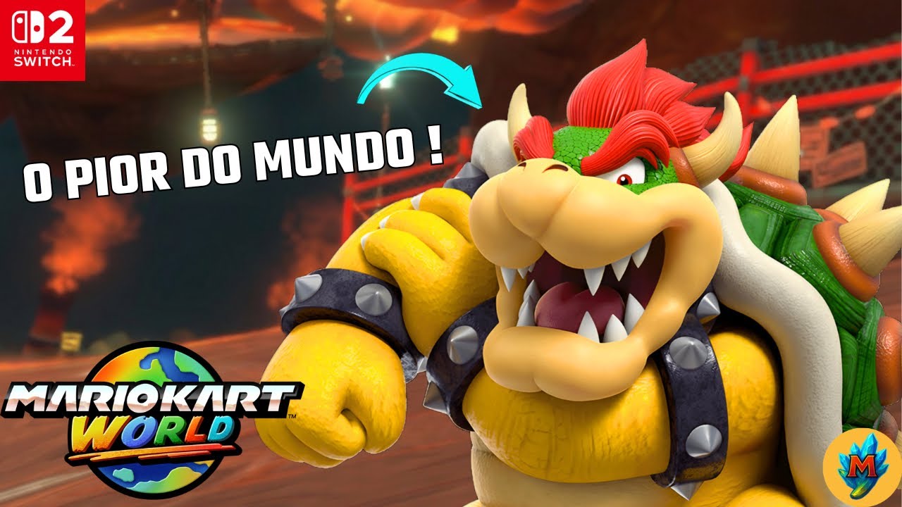 Testei a PIOR COMBINAÇÃO do Mario Kart World e quase quebrei o controle!