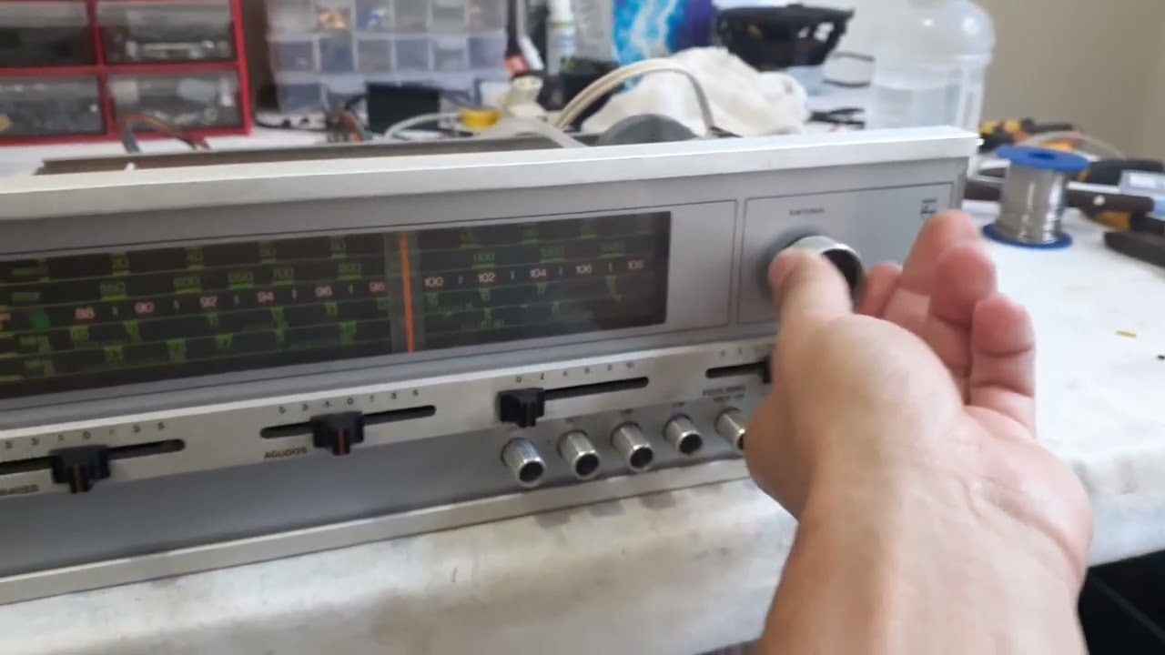 Radiola Stereo Philips RF 646 - parte 2 #philips #radiola #vitrola