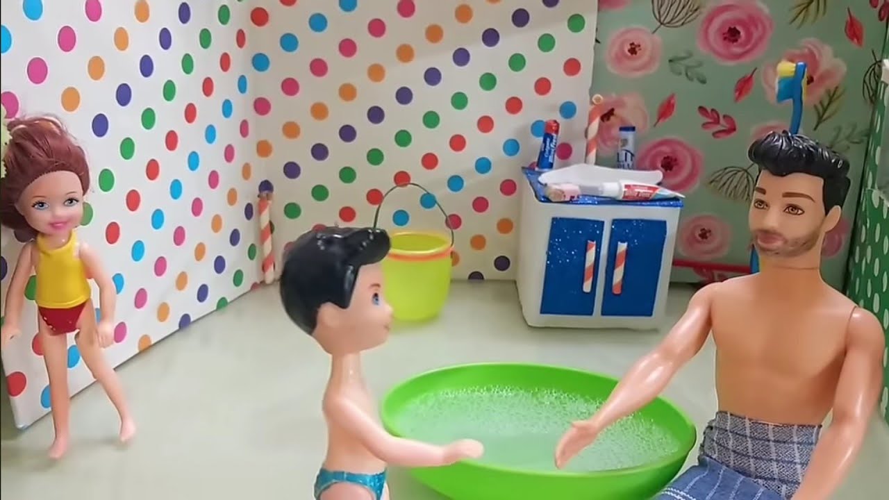 Dilli Wali Barbie Epi-152/Barbie Doll All Day Routine In India/Barbie Doll Bedtime Story