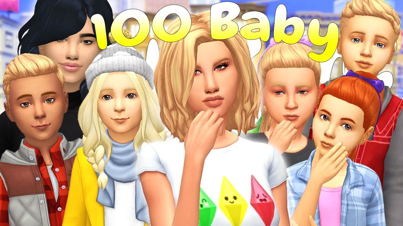 OUR HOTTEST TEENS??!! 100 BABY CHALLENGE | (Part 43) The Sims 4: Let's Play